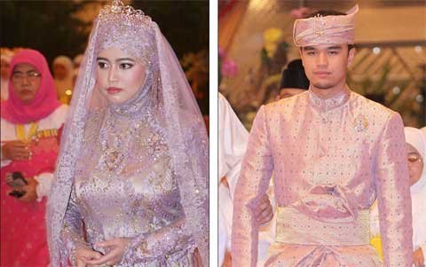Đám cưới như trong cổ tích của công chúa Brunei