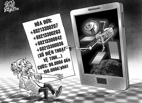 Nhá máy mất tiền vì số điện thoại lạ