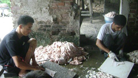 Món ăn khoái khẩu bóng bì: Thiu thối cũng thành… đặc sản