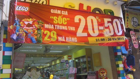 Đồ chơi: Hàng hiệu giảm giá, hàng Tàu đắt khách