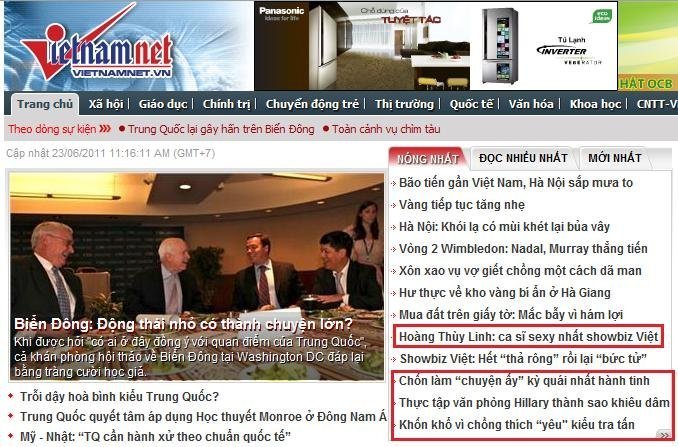 Báo không là nơi để người đẹp thỏa sức khoe thân