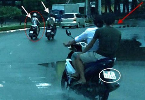 Tìm ra chủ chiếc xe vụ cướp giật ở cầu Sài Gòn