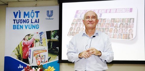 Nhãn hàng và con người là tài sản quan trọng nhất của Unilever
