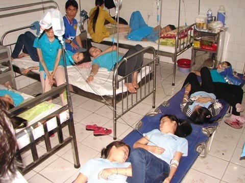 'Thủ phạm' gây ngộ độc cho 2.000 CN là chả cá