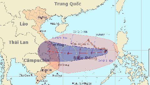 Họp khẩn bàn cách đối phó bão số 7