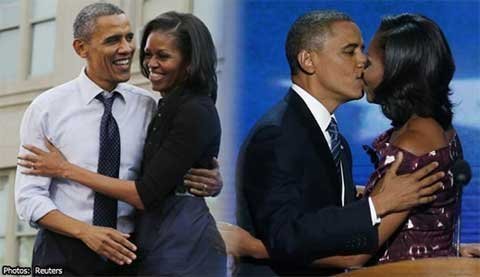 Những lời tình tứ của vợ chồng Obama