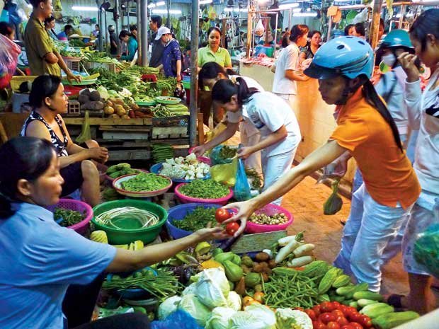 Vận chuyển 10 km, rau tăng gấp 5 lần