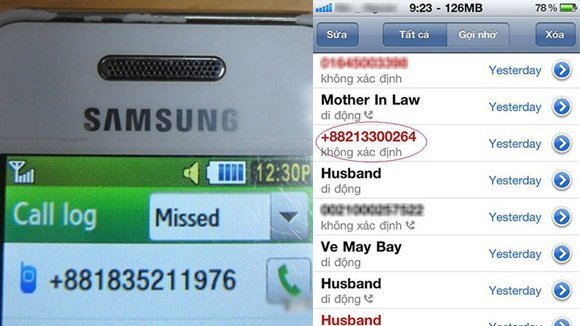 Mất sạch tiền vì cú điện thoại lỡ