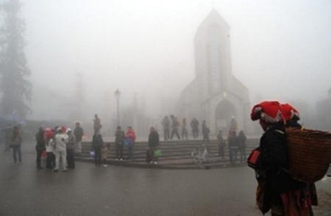 Không khí lạnh tăng cường, Sa Pa rét 11,5 độ