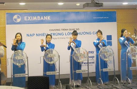 Eximbank công bố khách hàng trúng thưởng nạp tiền VnTopup