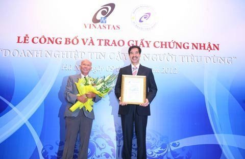 Lần đầu tiên trao giải DN tin cậy vì người tiêu dùng