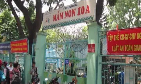 Clip hiện trường vụ bắt cóc trẻ mầm non