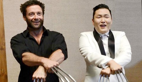 Psy đến Hollywood dạy Người sói nhảy 