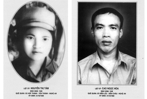 Tấm giấy kết hôn ở Truông Bồn