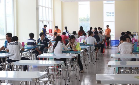 Cận cảnh ký túc xá lớn nhất  Việt Nam