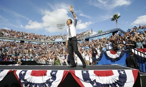 Obama và Romney ráo riết làm cú huých cuối cùng