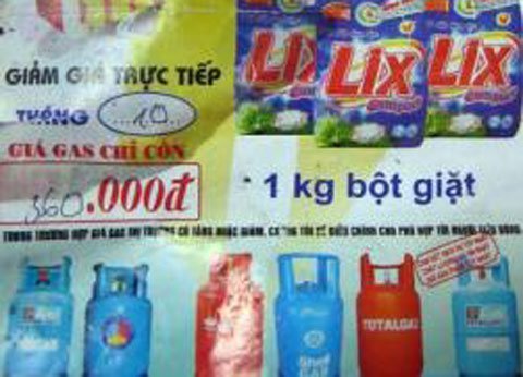 Thận trọng với gas giá rẻ bất ngờ