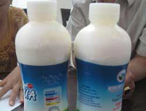 Sữa Minh Nga bị tố kém chất lượng