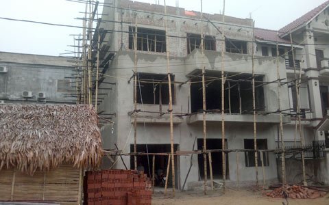 Đình chỉ biệt thự xây trái phép của GĐ Sở