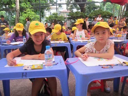 Khởi động cuộc thi “Vẽ tranh thiếu nhi Cathay” lần 4