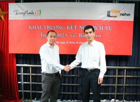 Thanh toán thẻ TiengAnh123.com trực tuyến qua Banknetvn