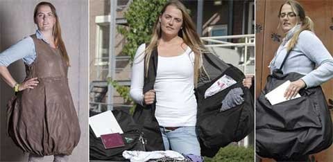 Thời trang trốn cước khi đi hàng không giá rẻ