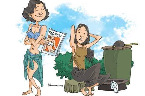 Hạt lạ trong áo, chuyện lạ giới showbiz