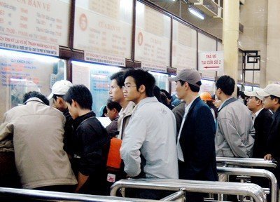 7/11: Bán vé tàu Tết cho tập thể, đối tượng chính sách