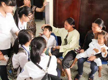 Nghĩa cử đẹp của học sinh thủ đô