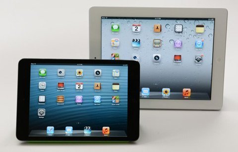 Màn hình iPad Mini đẹp và nét hơn iPad 2