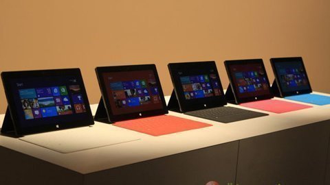 Tablet Surface RT tiêu thụ dưới mức mong đợi