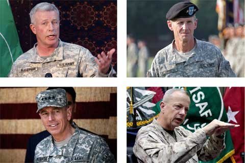 Lời nguyền ám ảnh các chỉ huy quân đội Mỹ