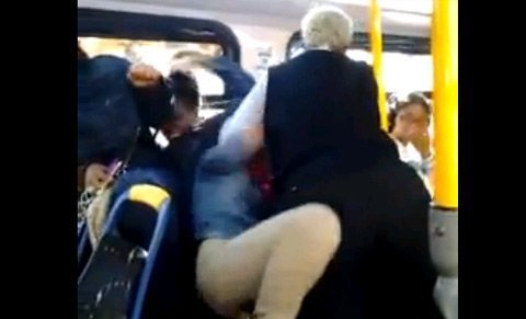 Nữ sinh bị tài xế xe buýt hành hung