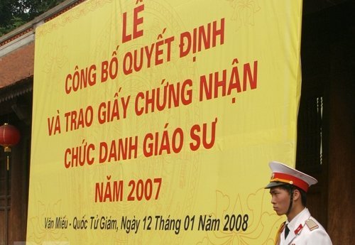 'Mùa giáo sư'