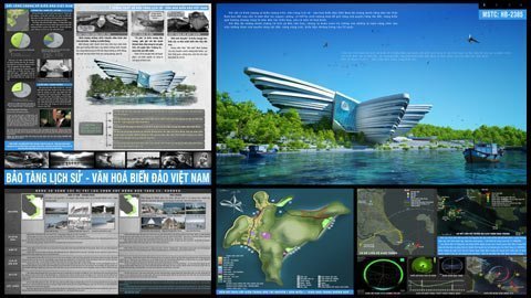 Đề tài về biển đảo gây ấn tượng của sinh viên
