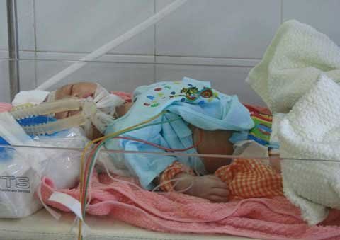 Cháu bé con sản phụ Ly đã tử vong