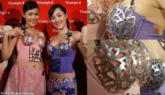 Áo ngực 'đặc biệt' đình đám tại Nhật