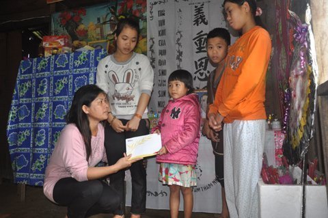 Kết chuyển quỹ bạn đọc ủng hộ trong tháng 11/2012