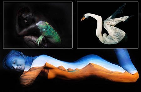 Những kiệt tác trên cơ thể người