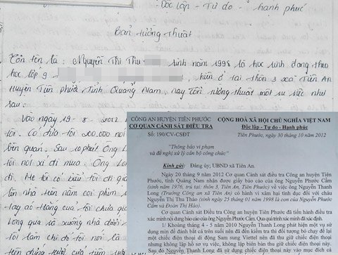 Trưởng công an xã bị tố gạ tình nữ sinh