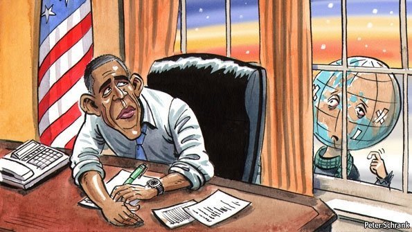 Đừng hy vọng Obama cứu thế giới