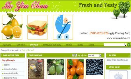 Đua nhau săn thực phẩm quê trên mạng