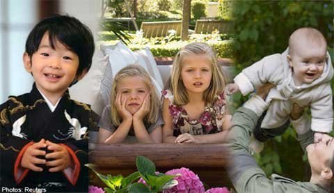 Ngắm công chúa, hoàng tử yêu kiều trên thế giới