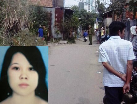 Cô gái bị giết, giấu xác trong rừng tràm