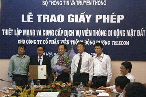 Thu hồi giấy phép mạng ảo của Đông Dương Telecom