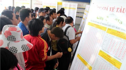 Hàng ngàn người nổi giận vì website vé tàu tê liệt