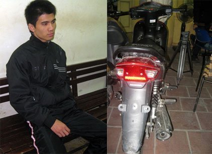 141 trả lại chiếc xe 2 lần bị mất cắp