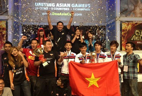 eSports VN giành trọn bộ huy chương tại OAC 2012