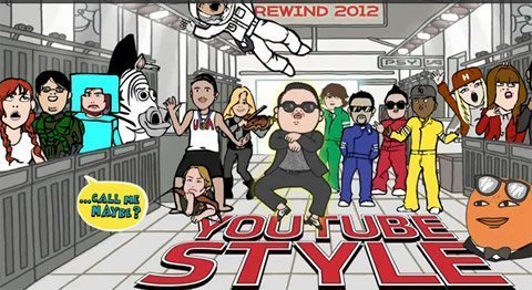 10 video thống trị YouTube năm 2012