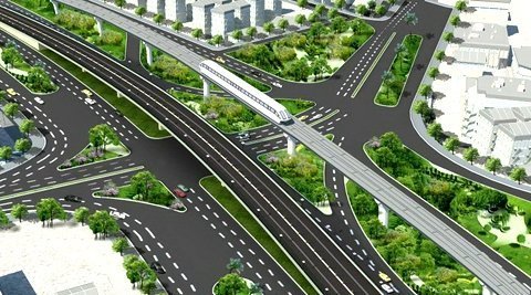 Hợp long cầu vượt bằng thép đầu tiên ở TP.HCM